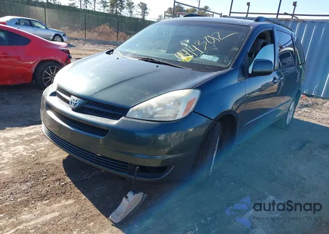 2005 Toyota Sienna Xle из США, поврежденный, VIN 5TDZA22C85S299538